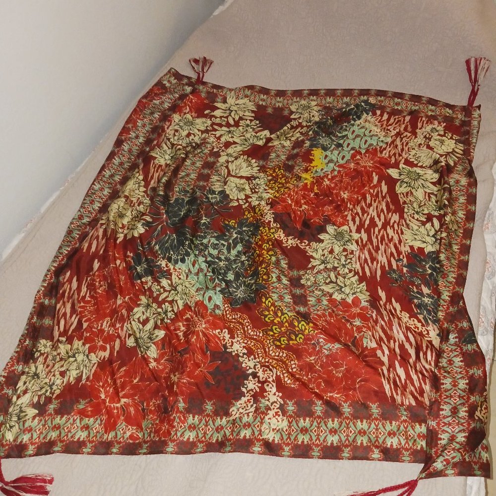 100% Silk Scarves